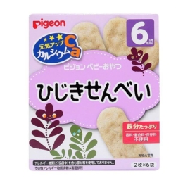 Bánh gạo ăn dặm Pigeon vị rong biển (6 tháng)