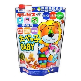 Bánh Ăn Dặm Bổ Sung DHA Ginbis Hình Sư Tử 63g (cho bé từ 1 tuổi)