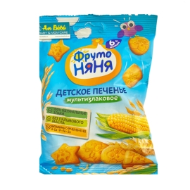 Bánh qui Fruto vị ngô 50g (Từ 6 tháng tuổi)