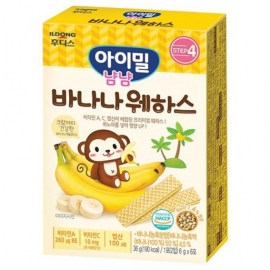 Bánh xốp Ildong vị chuối 36g (từ 1 tuổi)