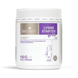 Bột tăng chiều cao BioIsland Lysine cho bé 150g