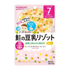 Cháo ăn dặm cá hồi Wakodo 80g (7 tháng)