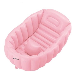 Chậu tắm phao màu hồng Richell