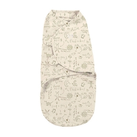 Chăn quấn SwaddleMe cotton hữu cơ Bunny - S/M
