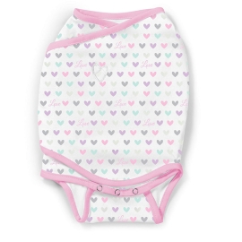 Chăn quấn hở chân Kicksie Lots Of Love - S