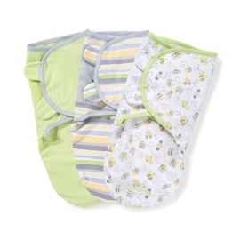 Set 3 chăn quấn Busy Bee - S/M