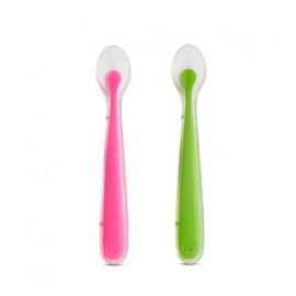 Bộ 2 Cái Thìa Silicone Munchkin