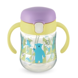 Cốc Tập Uống 2in1 T.L.I Richell (Vàng)