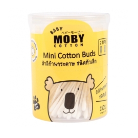 Bông tăm Baby Moby cỡ nhỏ (Hộp 150 chiếc)