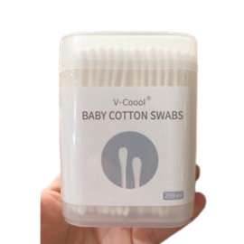 Tăm bông cho bé Vkool (200 que)