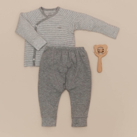 [Newborn] Nous CLNB kẻ trắng ghi