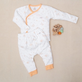 [Newborn] Nous CLNB trắng hình hoa