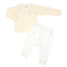 [Newborn] Nous CLNB kẻ trắng vàng