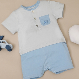 Nous Body cộc Petit xanh trơn