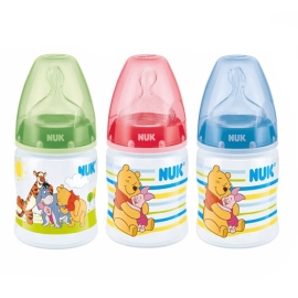 Bình sữa NUK PP Disney 150ml núm ti Silicone S1 - M