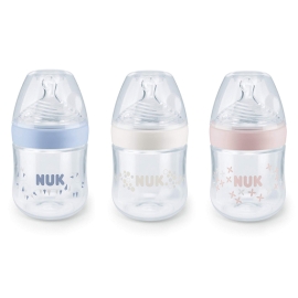 Bình sữa NUK PP Nature Sense 150ml núm ti Silicone S1 - M