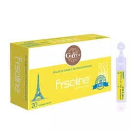 Nước muối sinh lý Fysoline vàng (hộp 20 ống)
