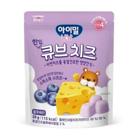 Phô mai khô Ildong vị việt quất 20g (từ 12 tháng)