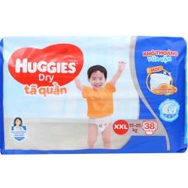 Tã quần Huggies Dry size XL - 38 miếng (15-25kg)