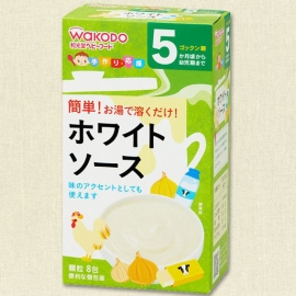 Bột ăn dặm Wakodo vị gà, phô mai (5 tháng)