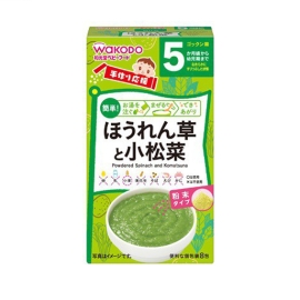 Bột ăn dặm Wakodo vị rau bina, khoai tây (5 tháng)
